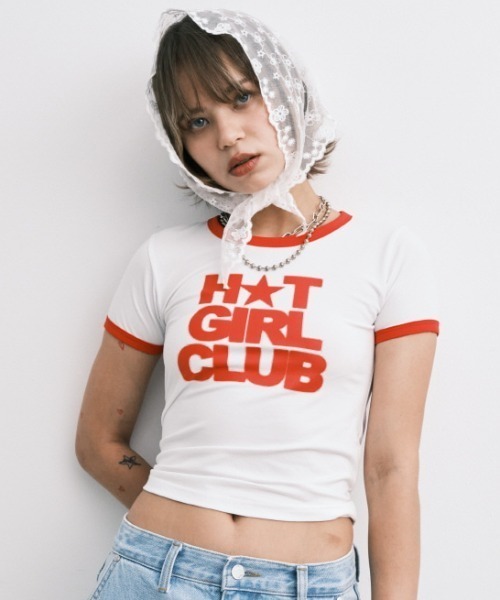 tシャツ A'GEM/9 × .kom 「MIDNIGHT MOVE/ミッドナイトムーブ」 RINGER T-SHIRT/リンガー 半袖Tシャツ レデ A'GEM/9 × .kom 『MIDNIGHT MOVE/ミッドナイトムーブ』 RINGER T
