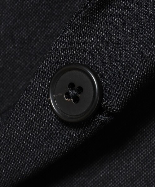 B:MING by BEAMS（ビーミングバイビームス）の「ジャージー ピンヘッド 2ボタン ジャケット (セットアップ対応／レギュラーフィット)（テーラードジャケット・メンズ・チャコールグレー・M/L/S/XL）」の7枚目の写真
