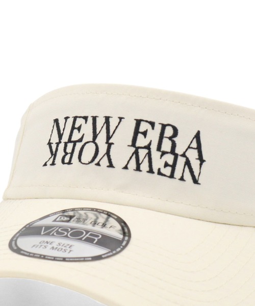 NEW ERA（ニューエラ）の「ニューエラ ゴルフ サンバイザー ヴィンテージナイロン（サンバイザー・メンズ・ホワイト/ブラック・FREE）」の7枚目の写真