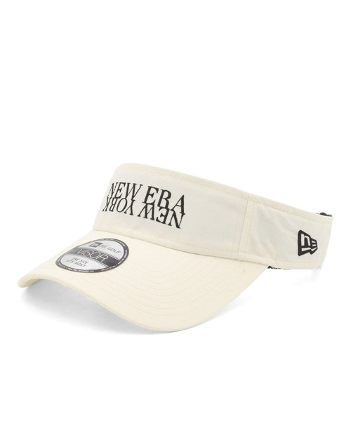NEW ERA（ニューエラ）の「ニューエラ ゴルフ サンバイザー ヴィンテージナイロン（サンバイザー・メンズ・ホワイト/ブラック・FREE）」の3枚目の写真