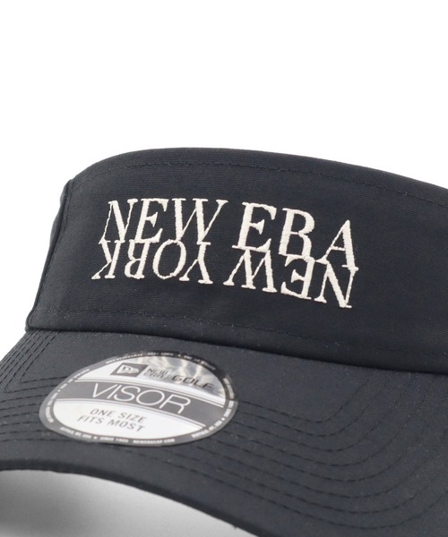 NEW ERA（ニューエラ）の「ニューエラ ゴルフ サンバイザー ヴィンテージナイロン（サンバイザー・メンズ・ホワイト/ブラック・FREE）」の10枚目の写真