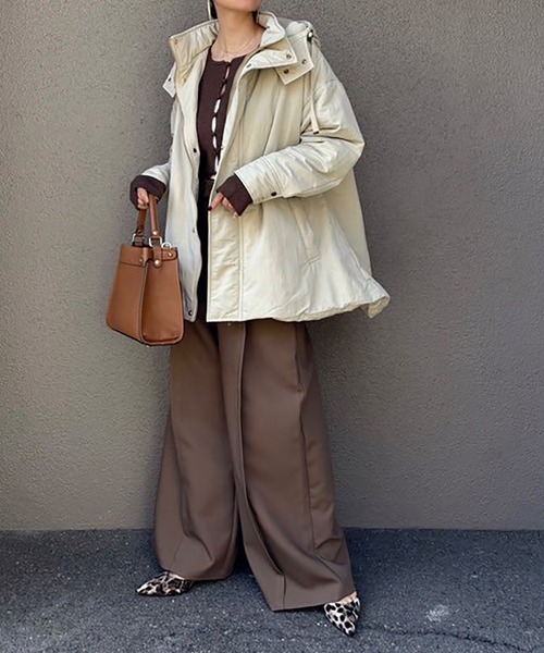 Emma Taylor（エマテイラー）の「3wayパファーフレアオーバーコート