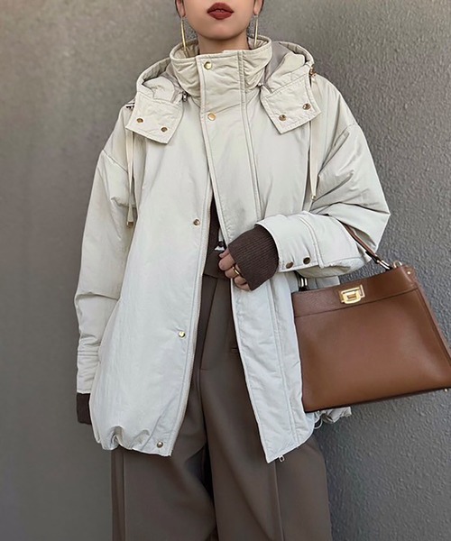 3wayパファーフレアオーバーコート Emma Taylor│STYLEDOOR スタイルドア