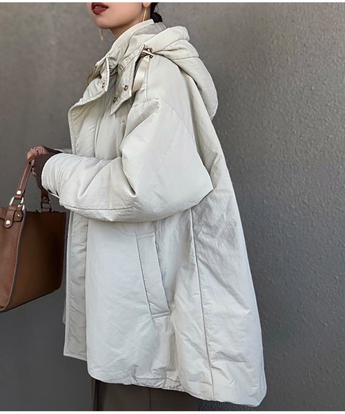 セール】3wayパファーフレアオーバーコート（ダウンジャケット/コート