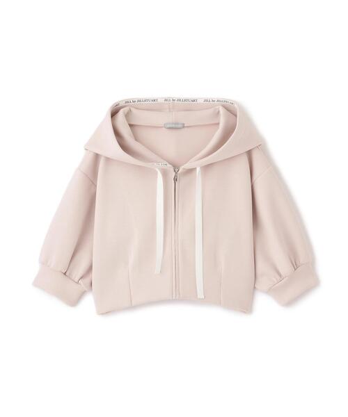 パーカー 5分袖ダイバーセットアップパーカー レディース 5分袖ダイバーセットアップパーカー | JILL by JILL STUART