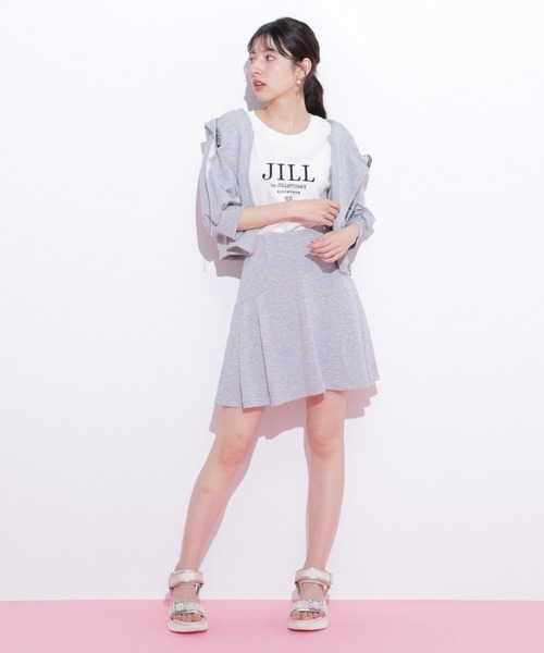 JILL by JILL STUART（ジルバイジルスチュアート）の「◇5分袖ダイバーセットアップパーカー（パーカー・レディース・ピンク/ブラック/グレー・FREE）」の21枚目の写真