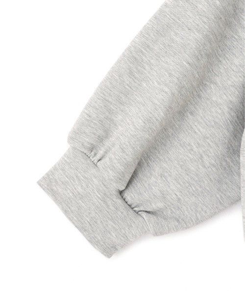 JILL by JILL STUART（ジルバイジルスチュアート）の「◇5分袖ダイバーセットアップパーカー（パーカー・レディース・ピンク/ブラック/グレー・FREE）」の12枚目の写真