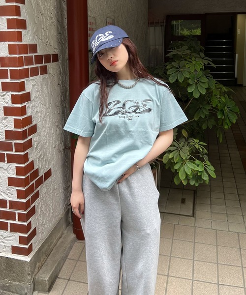 BGL(ビージーエル)の「CRACK LOGO TEE(Tシャツ/カットソー・メンズ・ライトブルー/パープル/ブラック・L/M/S/XL)」の10枚目の写真