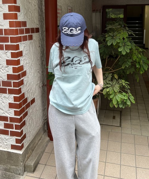 BGL(ビージーエル)の「CRACK LOGO TEE(Tシャツ/カットソー・メンズ・ライトブルー/パープル/ブラック・L/M/S/XL)」の11枚目の写真