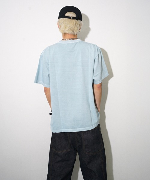 BGL(ビージーエル)の「CRACK LOGO TEE(Tシャツ/カットソー・メンズ・ライトブルー/パープル/ブラック・L/M/S/XL)」の16枚目の写真