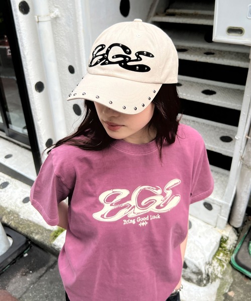 BGL(ビージーエル)の「CRACK LOGO TEE(Tシャツ/カットソー・メンズ・ライトブルー/パープル/ブラック・L/M/S/XL)」の19枚目の写真
