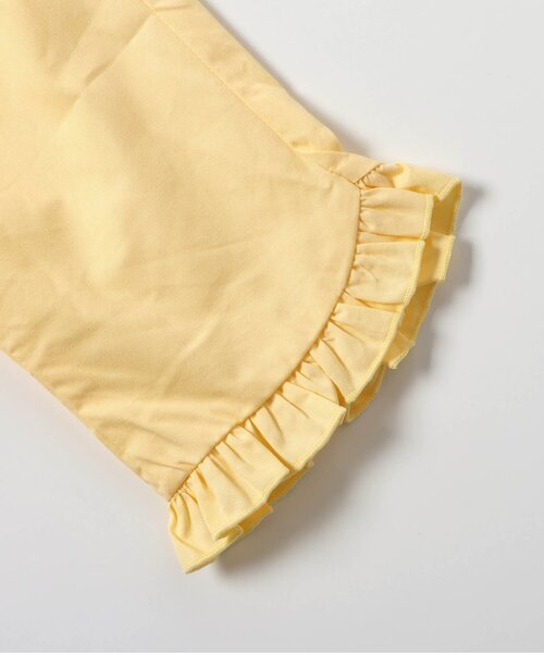 apres les cours(アプレレクール)の「【リンク/ジュニア対応】ハート・レモン柄フリルセットアップ(セットアップ・キッズ・サックスブルー/ブラウン・80/90/100/110/120/130/140)」の17枚目の写真