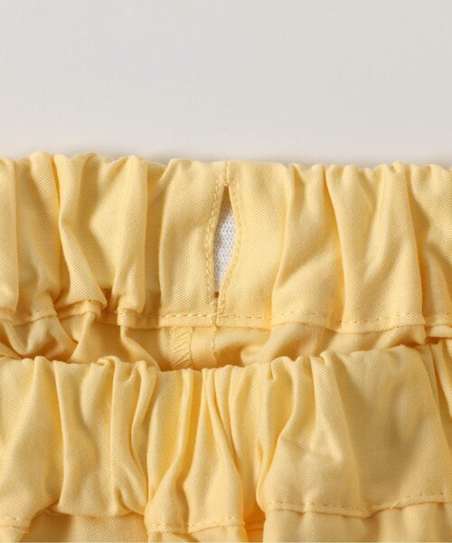 apres les cours(アプレレクール)の「【リンク/ジュニア対応】ハート・レモン柄フリルセットアップ(セットアップ・キッズ・サックスブルー/ブラウン・80/90/100/110/120/130/140)」の18枚目の写真