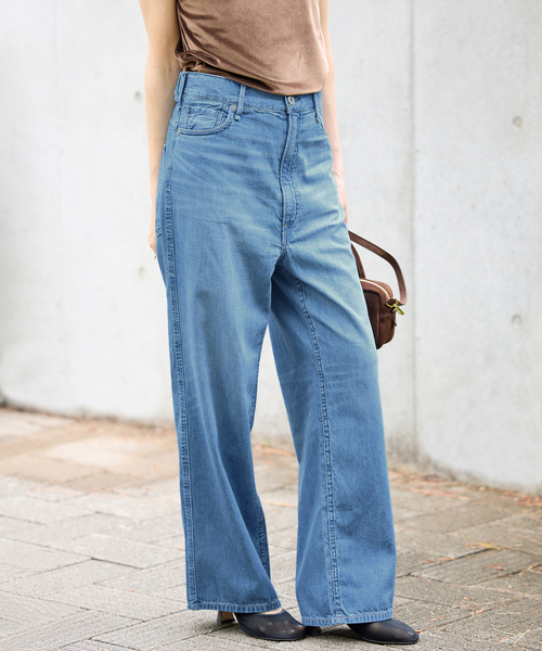 IENAイエナupperhights/アッパーハイツ別注 ストレートデニムパンツ IENA（イエナ）の「【upper hights/アッパーハイツ】別注 THE HIM
