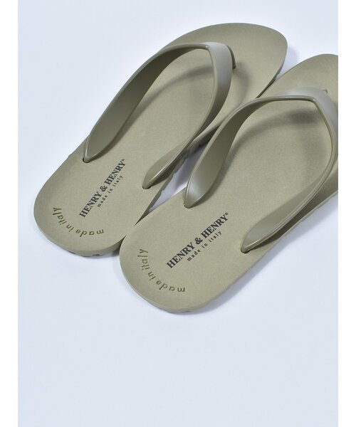 HENRY&HENRY(ヘンリーアンドヘンリー)の「【HENRY&HENRY】FLIPPER サンダル ビーチサンダル(サンダル・メンズ・ブラック/オレンジ系/オリーブ・40/44/42)」の7枚目の写真