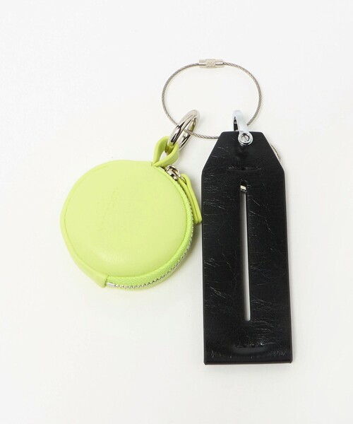 ADD CULUMN（アドカラム）の「＜ADD CULUMN＞マカロン キーチャーム（キーケース/キーアクセサリー・レディース・ライトブルー/イエロー・FREE）」の2枚目の写真