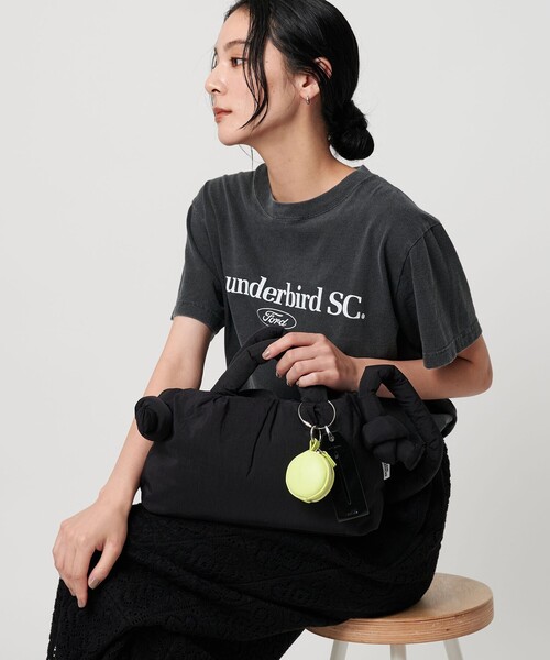 ADD CULUMN（アドカラム）の「＜ADD CULUMN＞マカロン キーチャーム（キーケース/キーアクセサリー・レディース・ライトブルー/イエロー・FREE）」の5枚目の写真