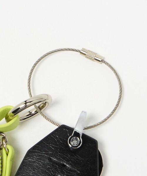 ADD CULUMN（アドカラム）の「＜ADD CULUMN＞マカロン キーチャーム（キーケース/キーアクセサリー・レディース・ライトブルー/イエロー・FREE）」の8枚目の写真