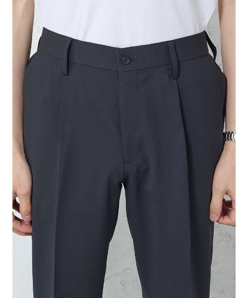 Perfect Suit FActory（パーフェクトスーツファクトリー）の「【洗える】リネンライク　サマースラックス　グレー/ベージュ/ブルー/ネイビー（スラックス・メンズ・ベージュ/ネイビー/チャコールグレー/ブルー・S/M/L/3L/LL）」の12枚目の写真