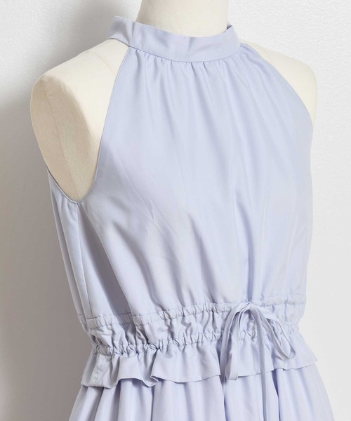 NOELA（ノエラ）の「アメスリサマーカラーワンピース（ワンピース・レディース・ライトグリーン/ベージュ/サックスブルー・S/M）」の5枚目の写真