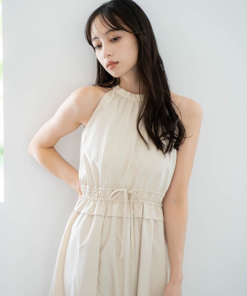 NOELA（ノエラ）の「アメスリサマーカラーワンピース（ワンピース・レディース・ライトグリーン/ベージュ/サックスブルー・S/M）」の21枚目の写真