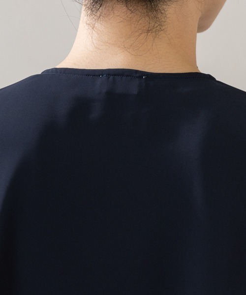 Sono(ソーノ)の「【リクエストにつき待望の再入荷!!】ご自宅でお洗濯可能/UVカット/日本製【SONO/ソーノ】エアリーティアードUVジャケカーデ(カーディガン/ボレロ・レディース・ネイビー/ホワイト/ブラック/ブルー系その他・F)」の14枚目の写真