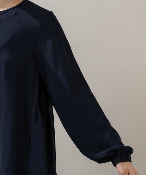 Sono(ソーノ)の「【リクエストにつき待望の再入荷!!】ご自宅でお洗濯可能/UVカット/日本製【SONO/ソーノ】エアリーティアードUVジャケカーデ(カーディガン/ボレロ・レディース・ネイビー/ホワイト/ブラック/ブルー系その他・F)」の15枚目の写真
