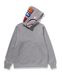アベイジングエイプ　グレー パーカー 中古・古着通販】A BATHING APE (アベイシングエイプ) プル