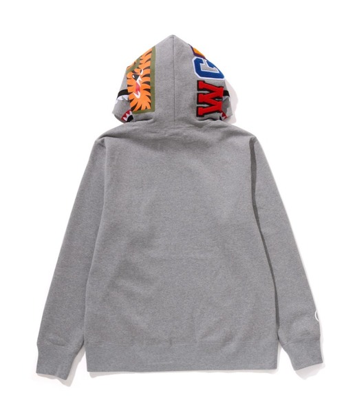 A Bathing Ape シャークフードパーカー グレー M SHARK PULLOVER HOODIE（パーカー）｜A BATHING APE（ア