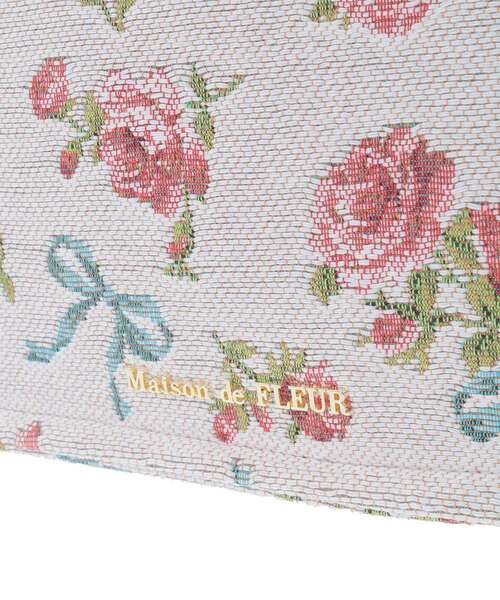 Lest Rose レストローズ ダッフルコート ゴブラン レース 花柄 日本製