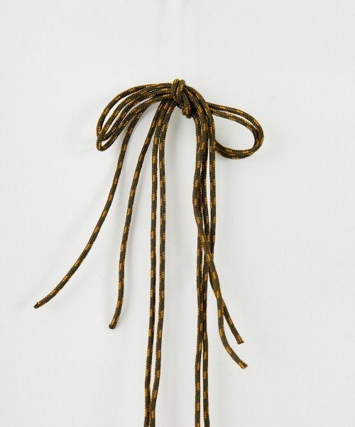 JEANS FACTORY （ジーンズファクトリー）の「[ODDMENT/オッドメント] ネット 巾着ポーチ（ショルダーバッグ・レディース・カーキ/オリーブ・ONE SIZE）」の17枚目の写真