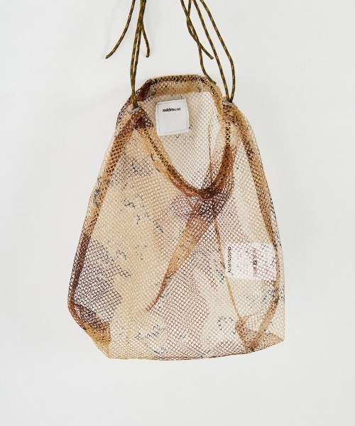 JEANS FACTORY （ジーンズファクトリー）の「[ODDMENT/オッドメント] ネット 巾着ポーチ（ショルダーバッグ・レディース・カーキ/オリーブ・ONE SIZE）」の18枚目の写真