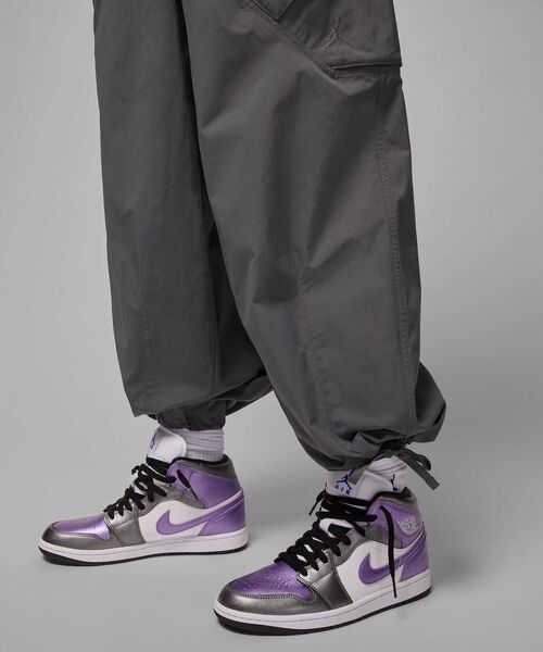 NIKE JORDAN フライトヘリテージパンツ 美品Mサイズ ジョーダン フライト ヘリテージメンズカーゴパンツ ブラック