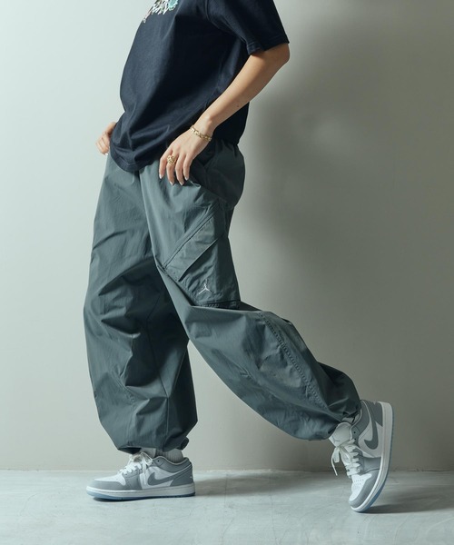 NIKE JORDAN フライトヘリテージパンツ 美品Mサイズ ジョーダン フライト ヘリテージメンズカーゴパンツ ブラック