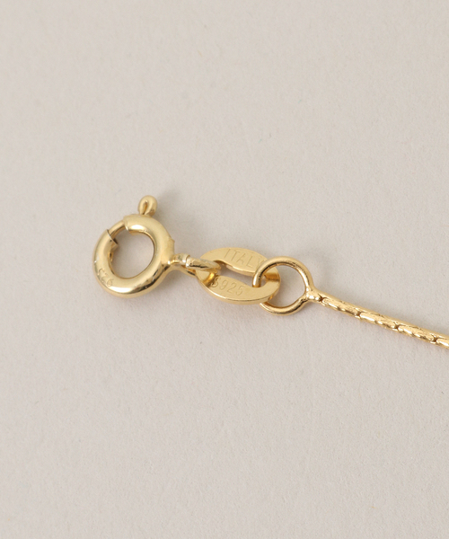 La TOTALITE（ラトータリテ）の「LES BONBON/ル ボンボン aura square tiny ネックレス（ネックレス・レディース・イエロー/パープル・FREE）」の7枚目の写真