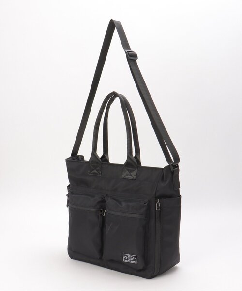 ikka（イッカ）の「ナイロンツイル2WAYトートバッグ（トートバッグ・メンズ・カーキ/ブラック・FREE）」の22枚目の写真
