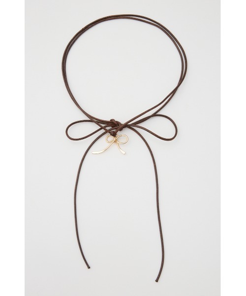 SLY（スライ）の「ROSE RIBBON CHOKER SET ローズ リボン チョーカーセット（チョーカー・レディース・ブラック/ブラウン・FREE）」の11枚目の写真