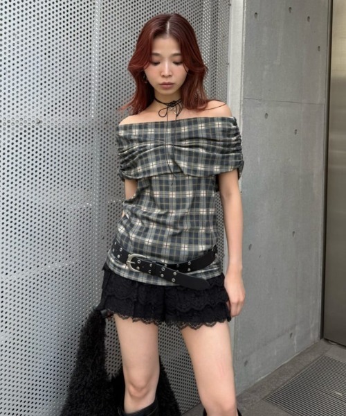 SLY（スライ）の「ROSE RIBBON CHOKER SET ローズ リボン チョーカーセット（チョーカー・レディース・ブラック/ブラウン・FREE）」の17枚目の写真