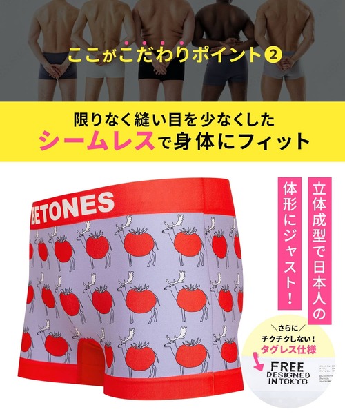 BETONES ビトーンズ TOMATONAKAI メンズボクサーパンツ