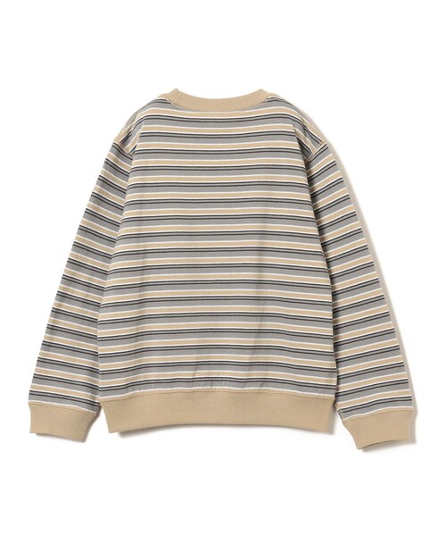 DANTON（ダントン）の「DANTON / KIDS' LONG SLEEVE SWEAT T-SHIRT STRIPE 2025SS（105～135cm）（Tシャツ/カットソー・キッズ・ベージュ/ネイビー・115/105/135/125）」の13枚目の写真