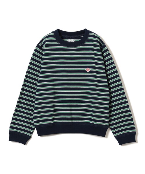 DANTON（ダントン）の「DANTON / KIDS' LONG SLEEVE SWEAT T-SHIRT STRIPE 2025SS（105～135cm）（Tシャツ/カットソー・キッズ・ベージュ/ネイビー・115/105/135/125）」の14枚目の写真