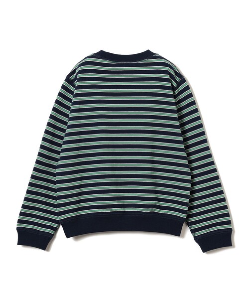 DANTON（ダントン）の「DANTON / KIDS' LONG SLEEVE SWEAT T-SHIRT STRIPE 2025SS（105～135cm）（Tシャツ/カットソー・キッズ・ベージュ/ネイビー・115/105/135/125）」の16枚目の写真