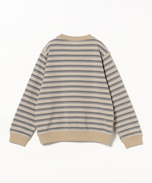 DANTON（ダントン）の「DANTON / KIDS' LONG SLEEVE SWEAT T-SHIRT STRIPE 2025SS（105～135cm）（Tシャツ/カットソー・キッズ・ベージュ/ネイビー・115/105/135/125）」の18枚目の写真