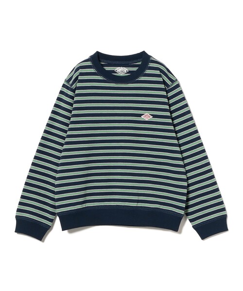 DANTON（ダントン）の「DANTON / KIDS' LONG SLEEVE SWEAT T-SHIRT STRIPE 2025SS（105～135cm）（Tシャツ/カットソー・キッズ・ベージュ/ネイビー・115/105/135/125）」の20枚目の写真