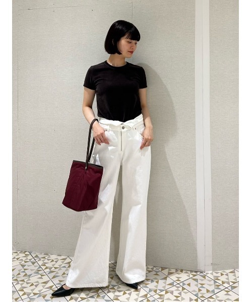 ESTNATION（エストネーション）の「LA TESORINA / SECCHIERO バケツバッグ（トートバッグ・レディース・ライラック/ボルドー・FREE）」の9枚目の写真