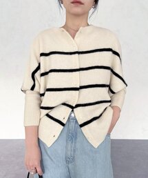 BEARDSLEY | FOXウール後ろボタンニット(ニット/セーター)