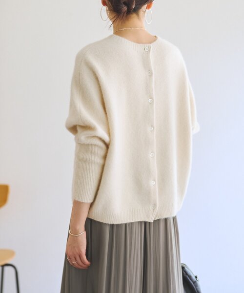 セール】FOXウール後ろボタンニット（ニット/セーター）｜BEARDSLEY