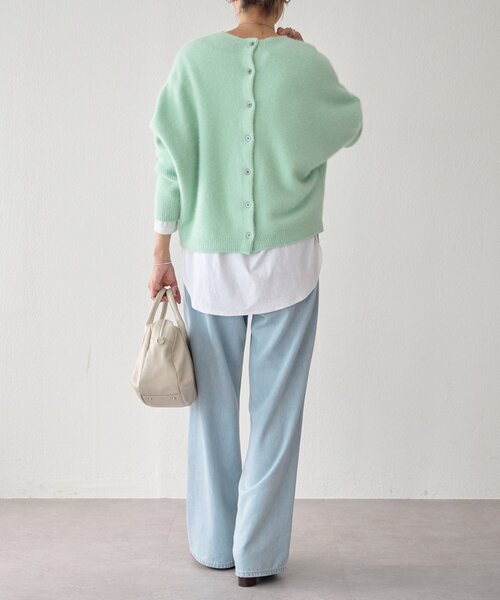 セール】FOXウール後ろボタンニット（ニット/セーター）｜BEARDSLEY