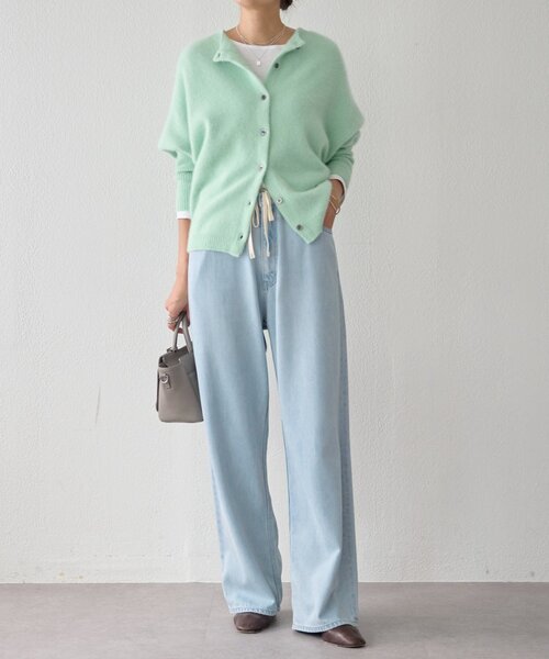 FOXウール後ろボタンニット（ニット/セーター）｜BEARDSLEY