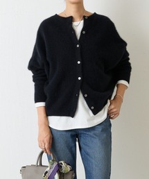 FOXウール後ろボタンニット